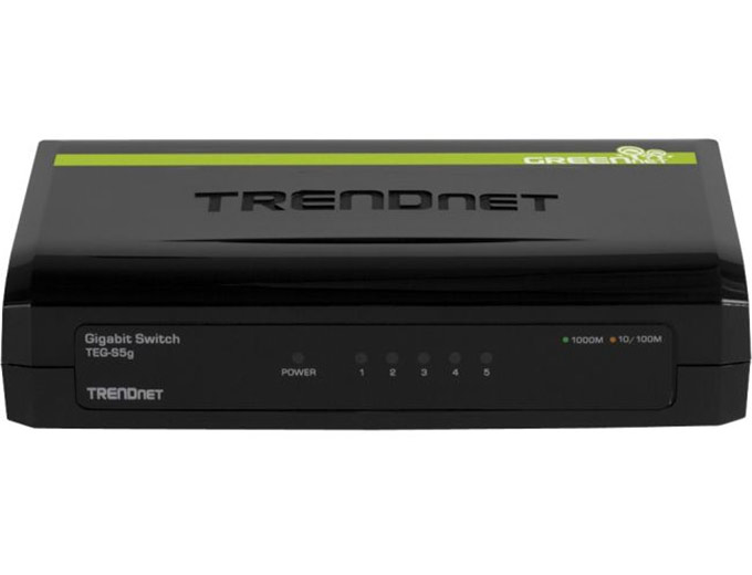 TRENDnet TEG-S5g 5-Port Gigabit Switch