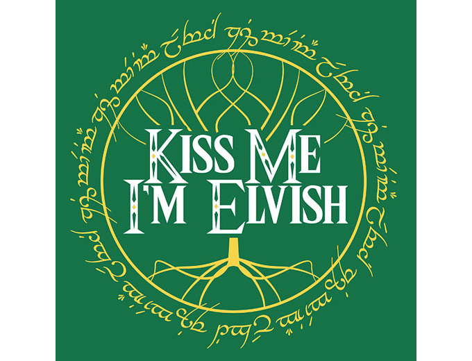Kiss Me I'm Elvish T-Shirt