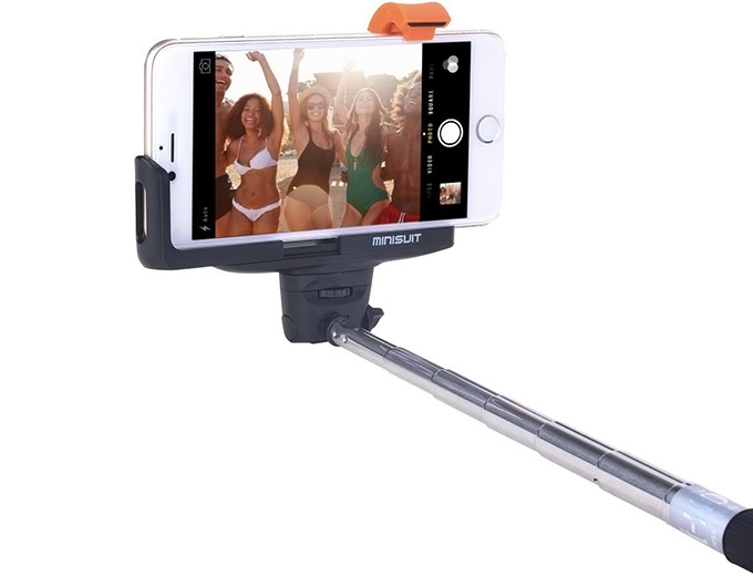 MiniSuit Selfie Stick Pro Bluetooth Remote