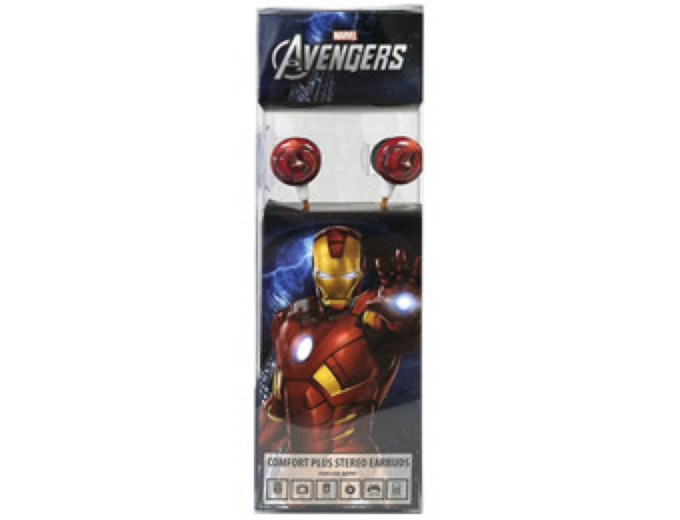 Marvel Iron Man Earbuds