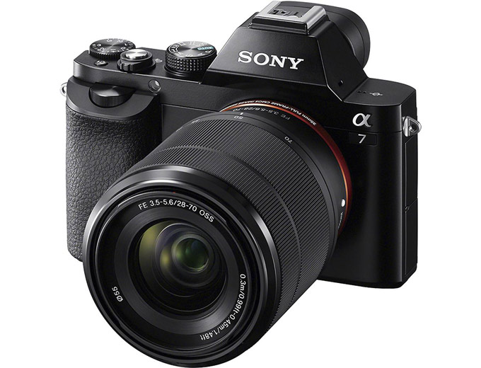 Sony Alpha a7 Mirrorless Camera Kit