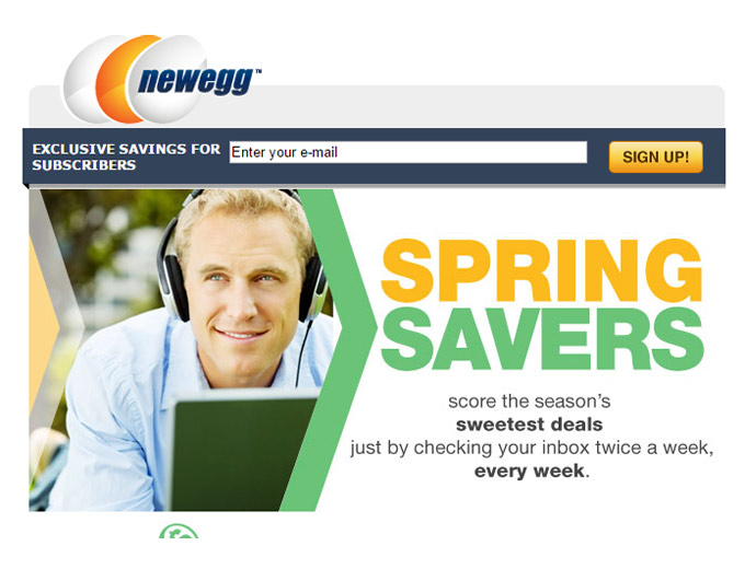 Newegg Spring Savers Deals