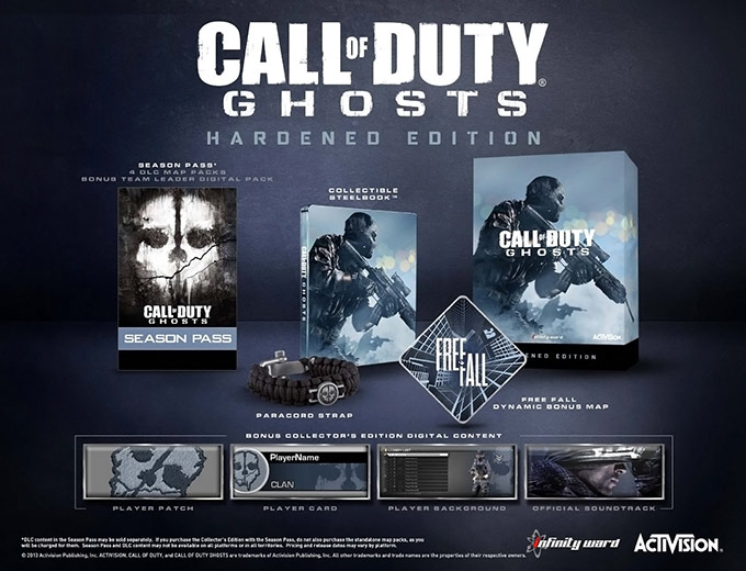 Call of Duty: Ghosts Hardened Edition PS4