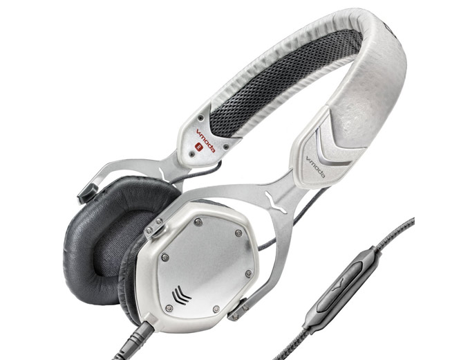 White V-MODA M-80 Vocal On-Ear Headphones