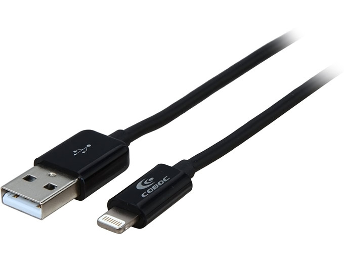 Coboc 6ft 8-Pin Lightning to USB Cable