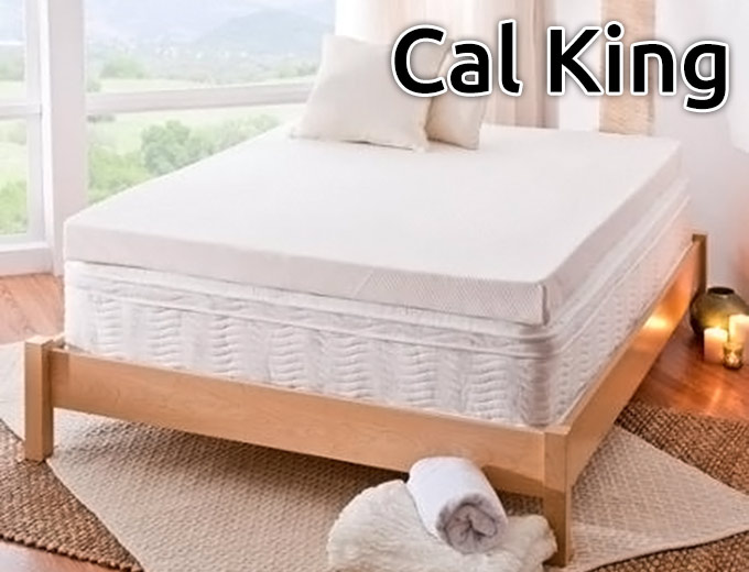 4 cal king mattress topper