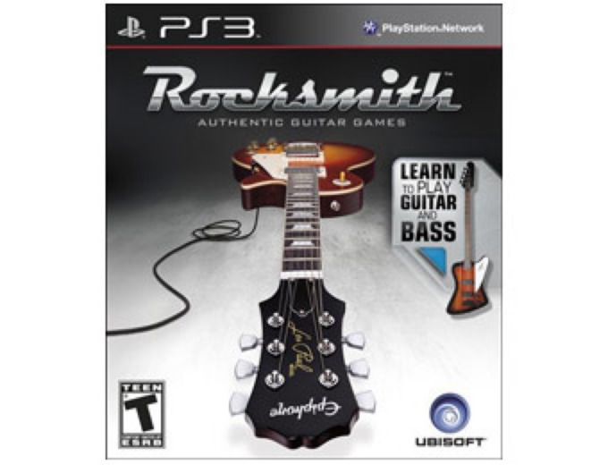 Rocksmith Guitar and Bass - PS3