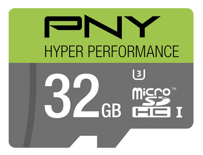 PNY 32GB microSDHC Class 10 Memory Card