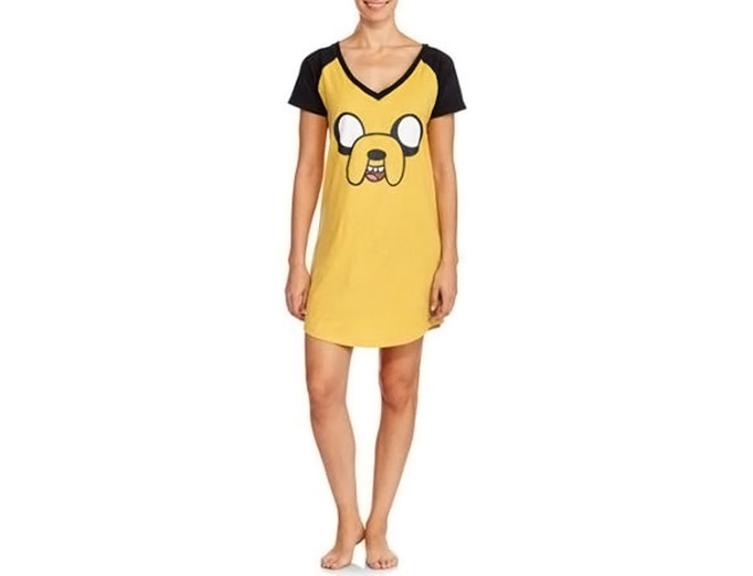 Adventure Time Juniors Dorm Sleep Shirt
