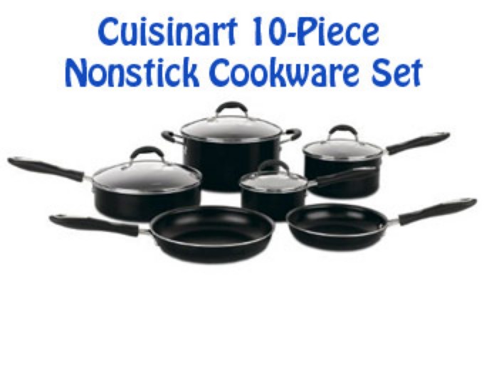 Cuisinart 10-Piece Advantage Nonstick Cookware Set