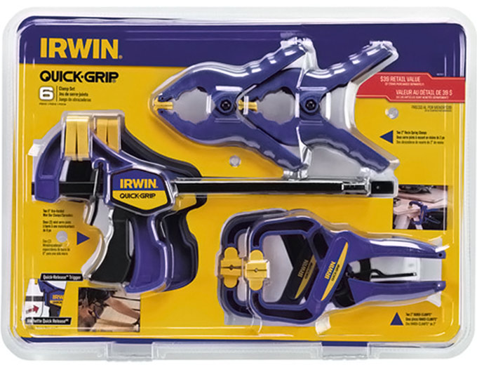 Irwin 6-Pc Clamp Set