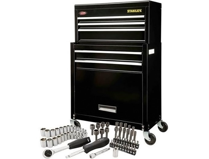 Stanley Rolling Tool Chest w/ 68-Pc Tools
