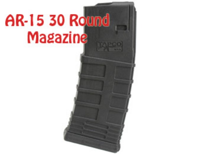 Tapco AR15 30-Round Polymer Magazine