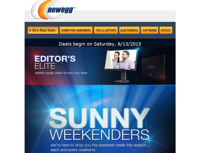 Newegg Weekend Deals - Top-Sellers on Sale