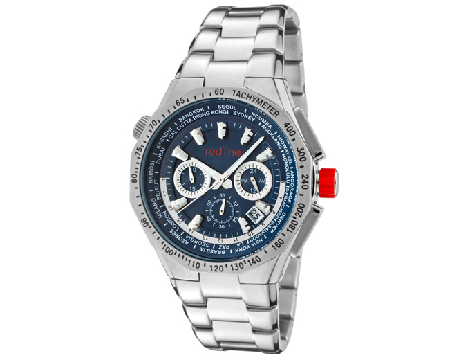 Red Line 50014-33 Travel Chronograph Watch
