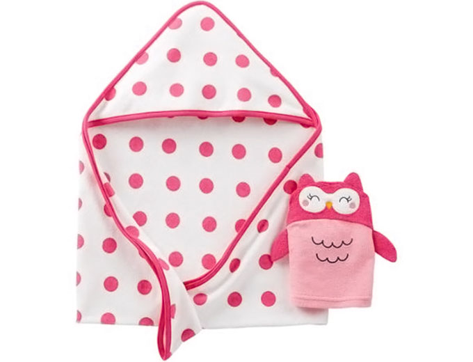 Carters Newborn Hooded Towel Gift Set