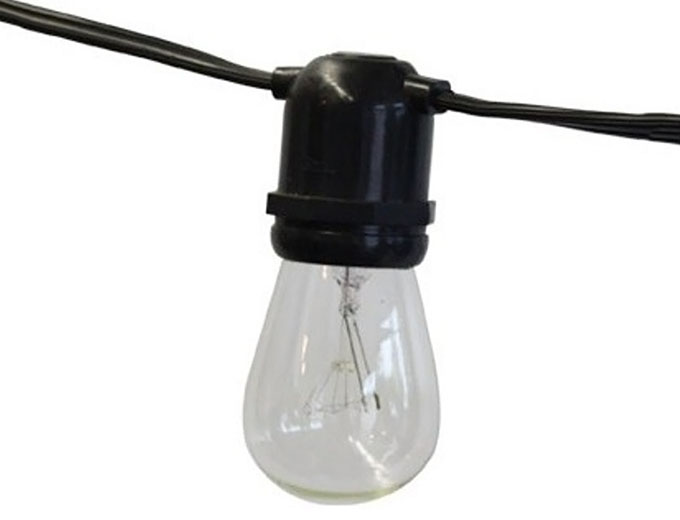 Aspen Series 48' String Lights w/ 24 Bulbs