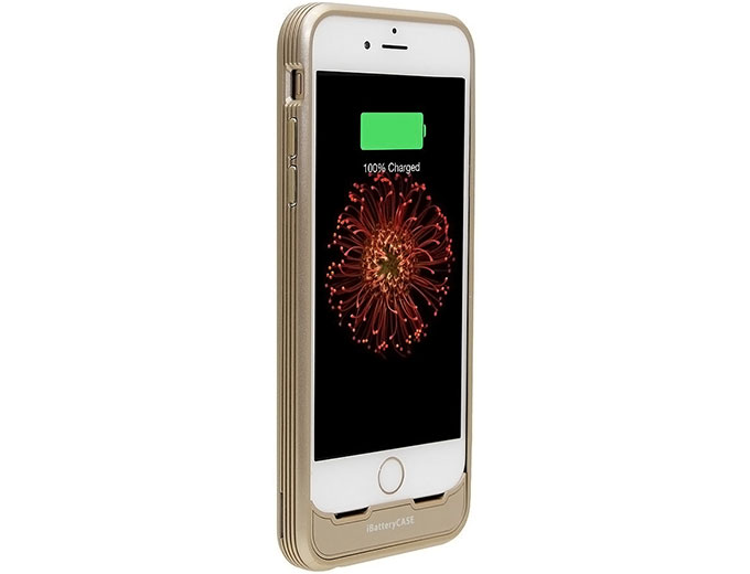 LifeCHARGE iPhone 6 iBatteryCase Gold