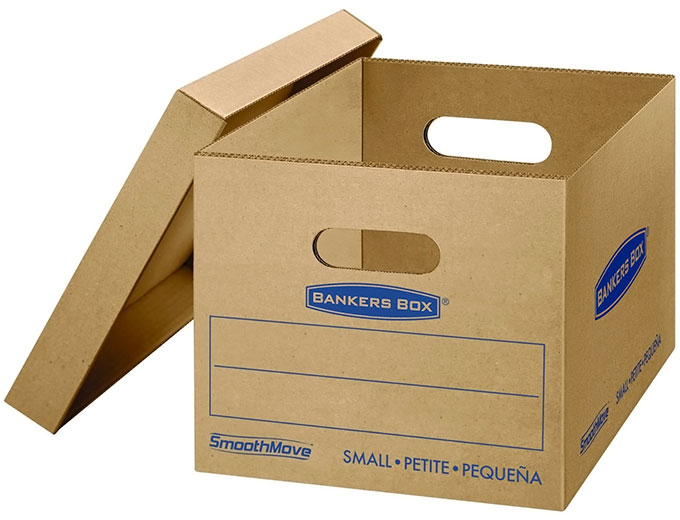 Bankers Box Smoothmove Moving Boxes 10-Pack