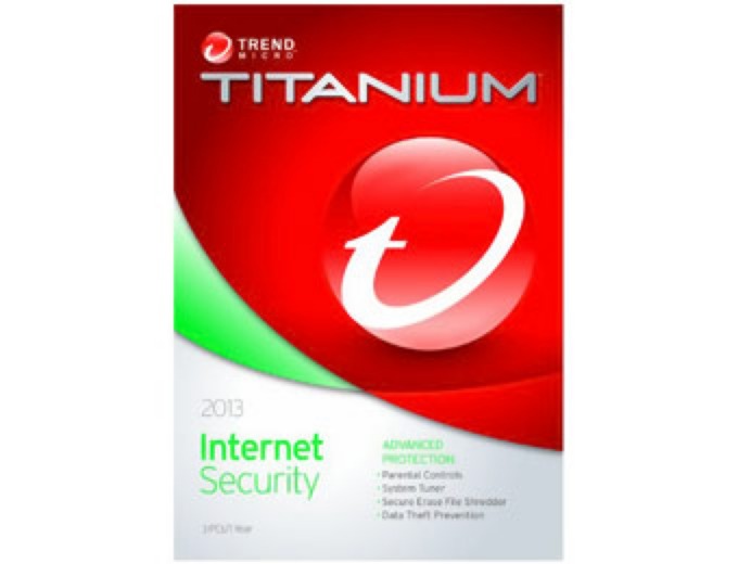 Free after Rebate: Trend Micro Internet Security 2013 3-Users