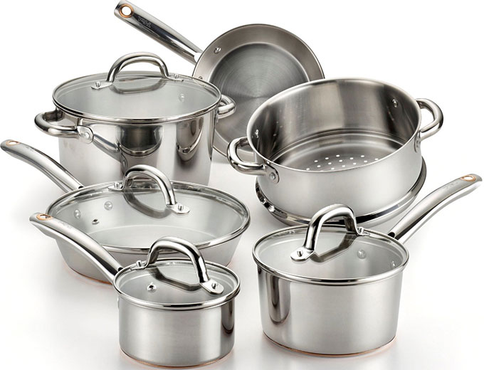 T-fal Ultimate Stainless Steel Cookware Set