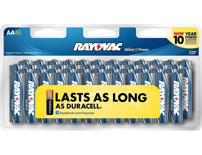 Rayovac AA Batteries (48-Pack)