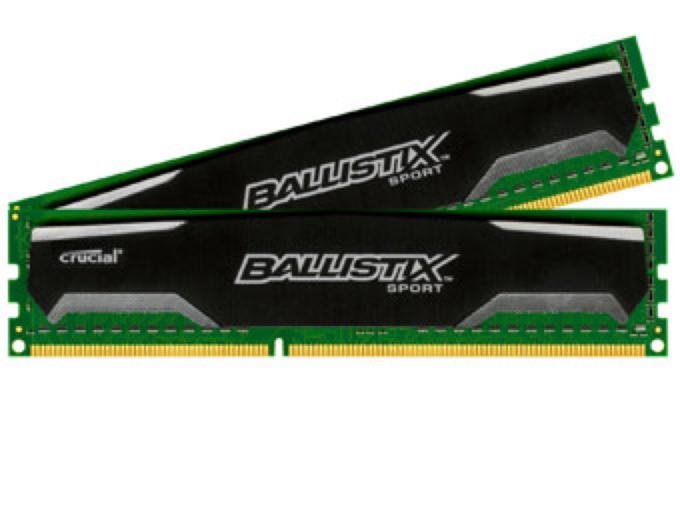 Crucial Ballistix Sport 16GB Desktop Memory