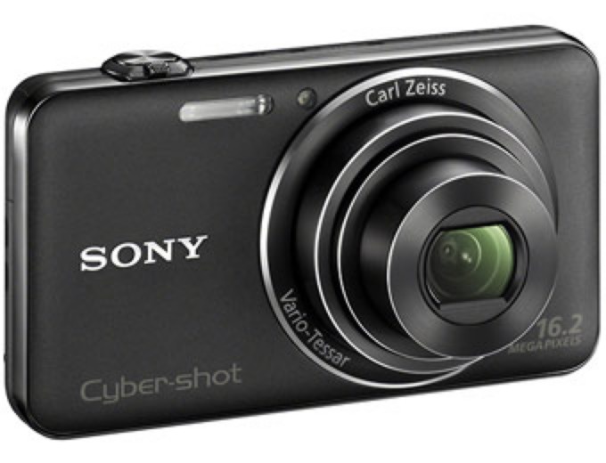 $90 off Sony Cyber-shot DSC-WX50 16.2MP Digital Camera _ $100 + Free