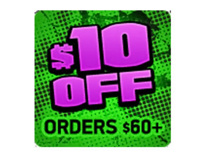 Deal: $10 off Order of $60 or More at ThinkGeek