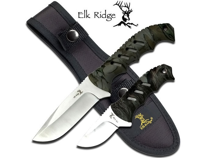 Elk Ridge Fixed Blade Knife Set
