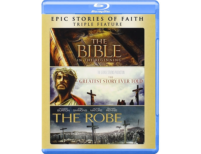 Bible / Greatest Story Ever Told / Robe (Blu-ray)