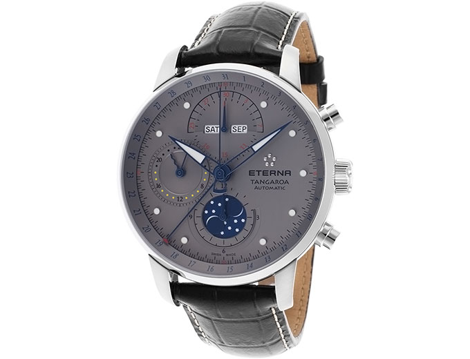 78% Eterna Tangaroa Moonphase Chrono Automatic Watch