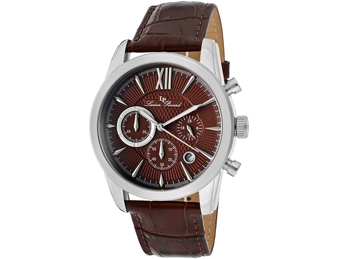Lucien Piccard Mulhacen Leather Watch