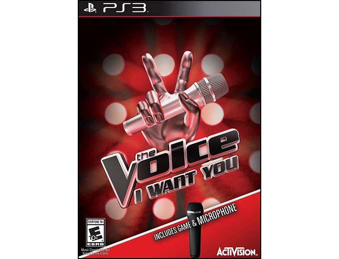The Voice Bundle with Microphone PS3