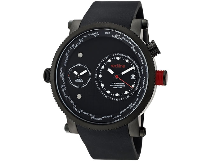 Red Line Specialist World Time Watch