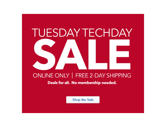 Best Buy Tuesday Tech Day Sale