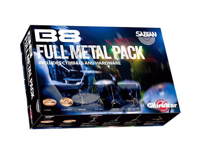 Sabian B8 Full Metal Pack