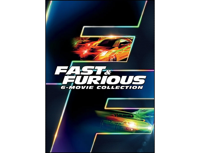 Fast & Furious 6-Movie Collection (DVD)