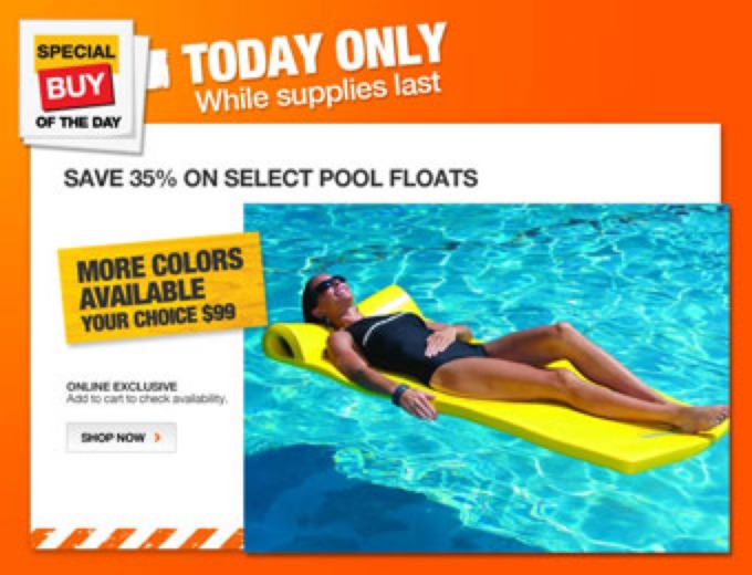 Select Pool Floats