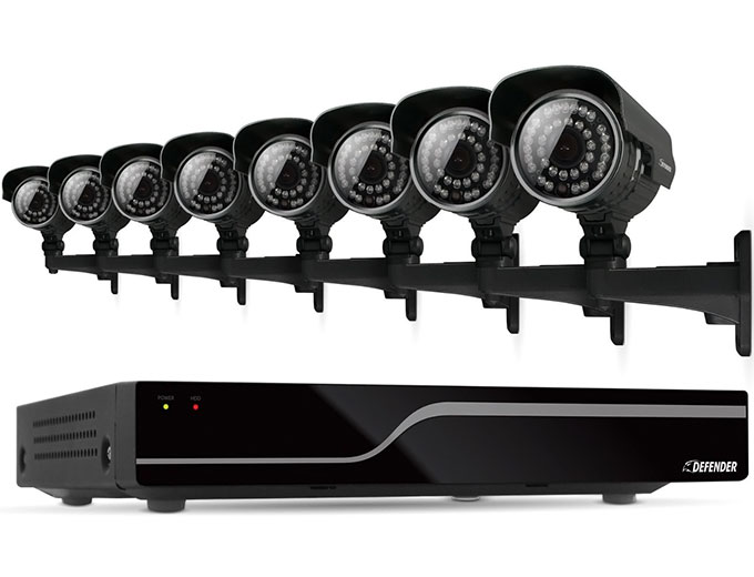 Defender Sentinel Pro 16CH DVR + 8 Cams