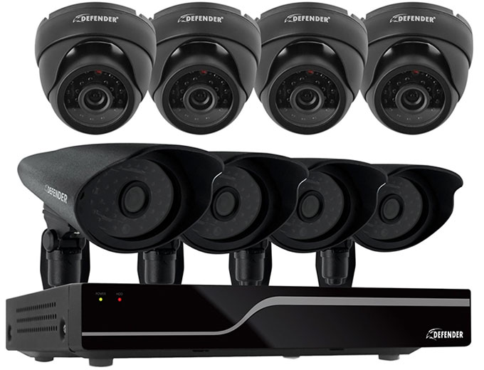 Defender Sentinel Pro 8CH DVR + 8 Cams
