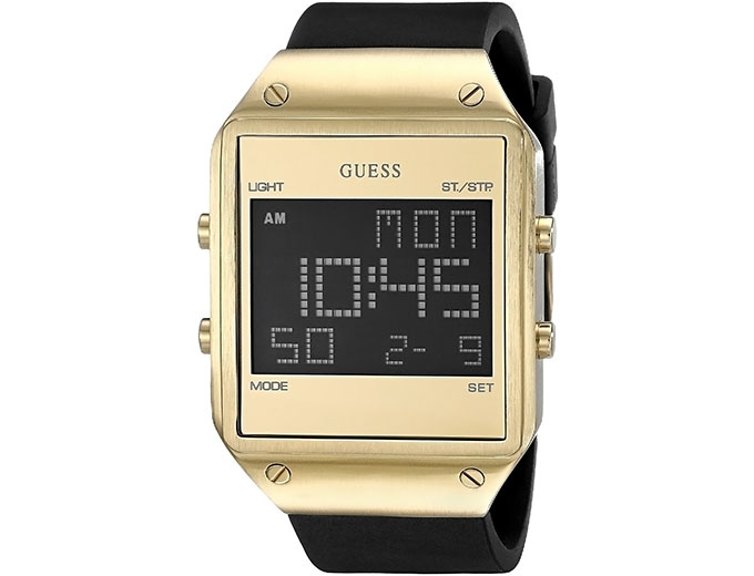 GUESS Men's U0595G3 Digital Black Watch