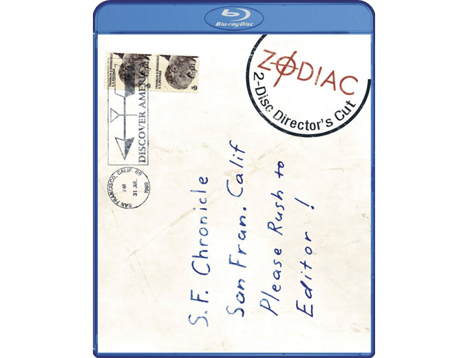 Zodiac Director's Cut Blu-ray