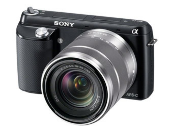 Sony NEX-F3K/B 16.1MP Camera w/ 18-55mm Lens