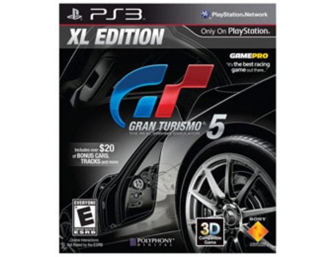 Deal: Gran Turismo 5 XL Edition PS3
