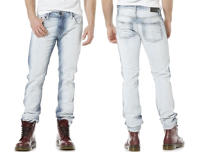Adam Levine Bleached Wash Men's Jeans