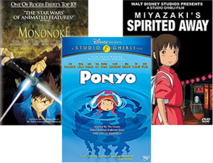 Studio Ghibli DVD and Blu-ray