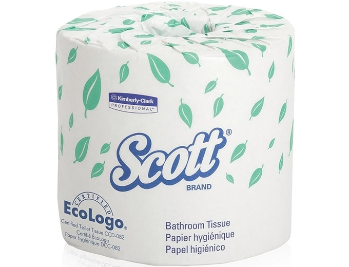 Kimberly-Clark Scott 80 Roll Bathroom Tissue