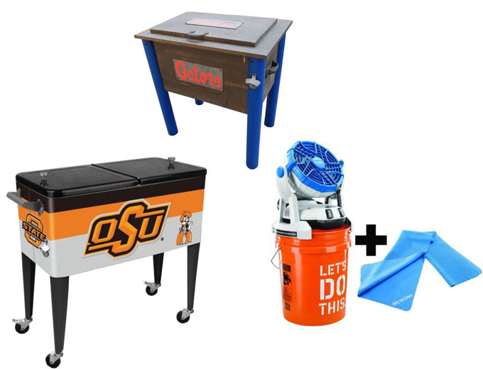 NCAA Team Coolers, Tables & Misters
