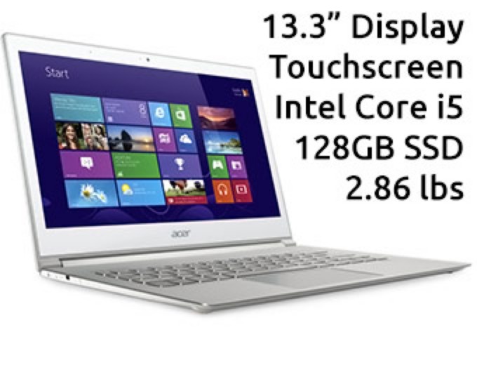 Acer Aspire Touchscreen Ultrabook